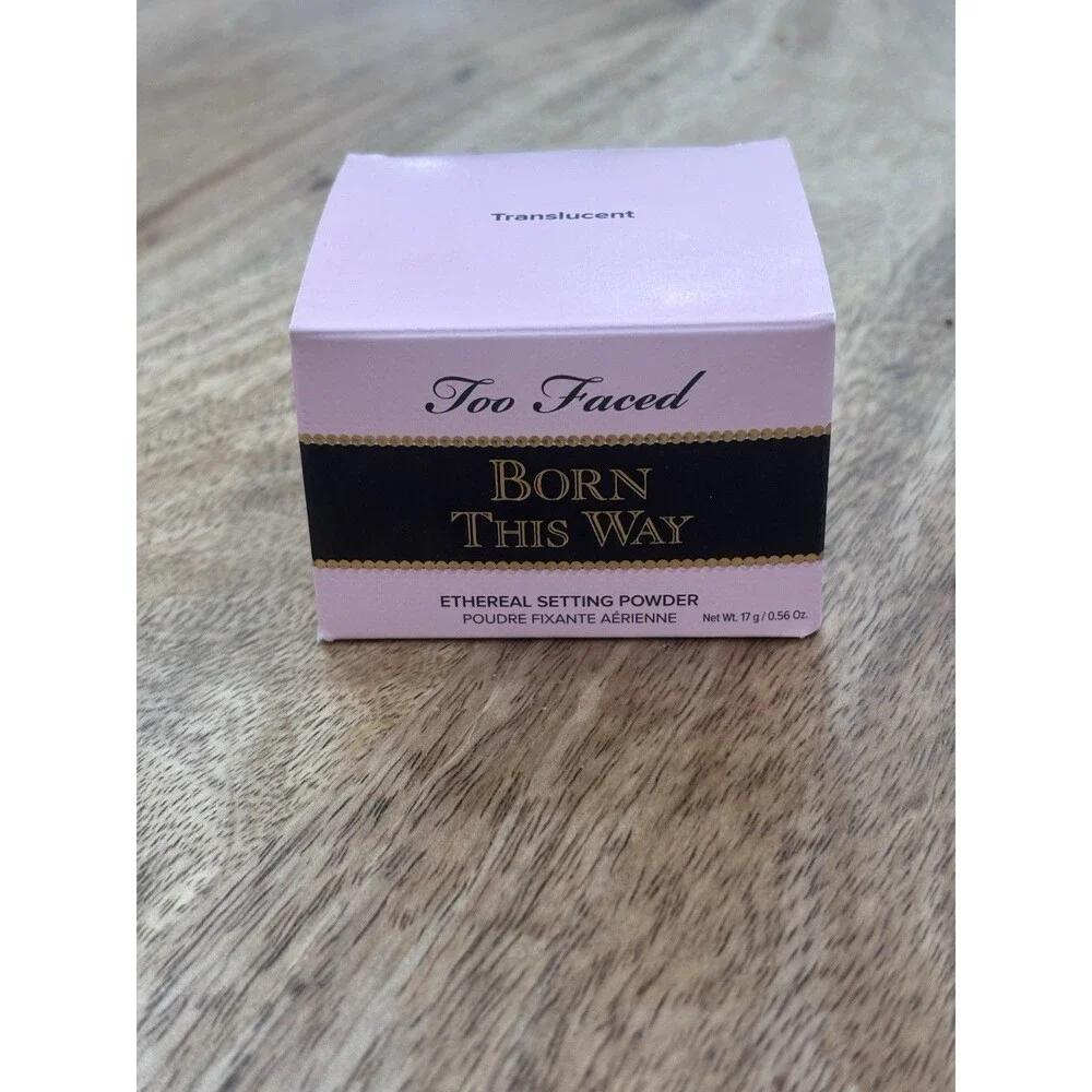 Too Faced Born This Way Ethereal Face Setting Powder in Translucent New In Box